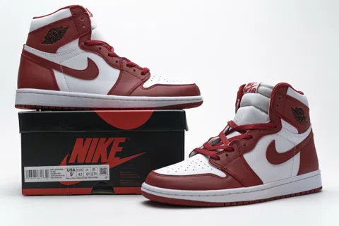 Air Jordan 1 High White/Red – photo 12