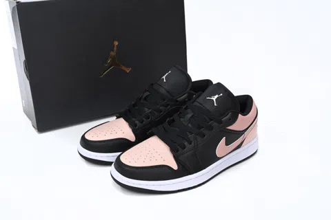 Air Jordan 1 Low Black/Pink – photo 11
