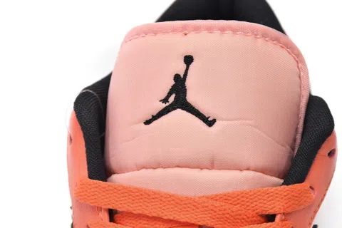 Air Jordan 1 Low Black/Pink/Orange – photo 9