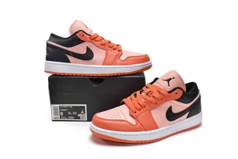 Air Jordan 1 Low Black/Pink/Orange – photo 12