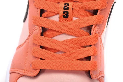 Air Jordan 1 Low Black/Pink/Orange – photo 8