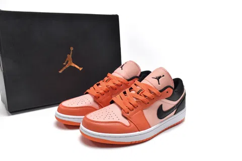 Air Jordan 1 Low Black/Pink/Orange – photo 11