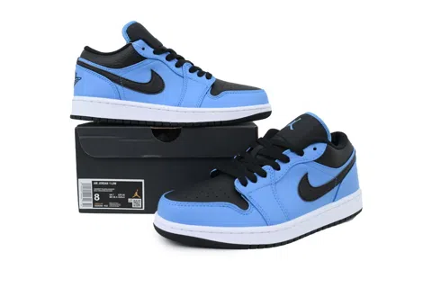Air Jordan 1 Low Black/Blue – photo 7