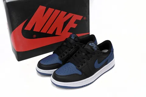 Air Jordan 1 Low Black/Navy – photo 10