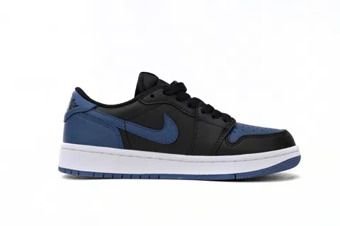 Air Jordan 1 Low Black/Navy – photo 4