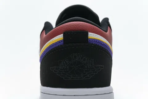 Air Jordan 1 Low Black/Purple/Blue – photo 6