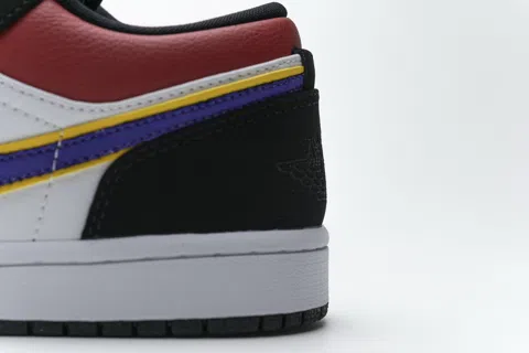 Air Jordan 1 Low Black/Purple/Blue – photo 10