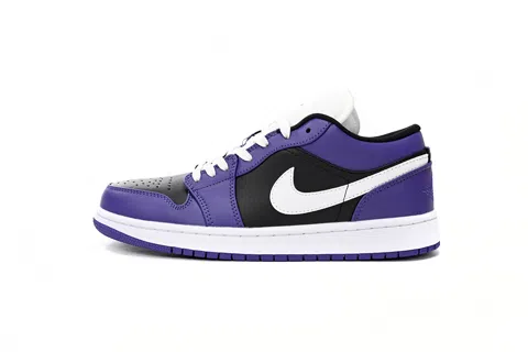Air Jordan 1 Low Black/Purple