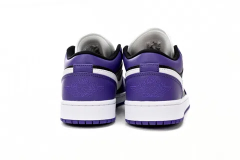Air Jordan 1 Low Black/Purple – photo 4