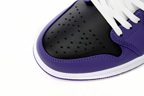 Air Jordan 1 Low Black/Purple – photo 8