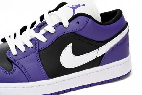 Air Jordan 1 Low Black/Purple – photo 6