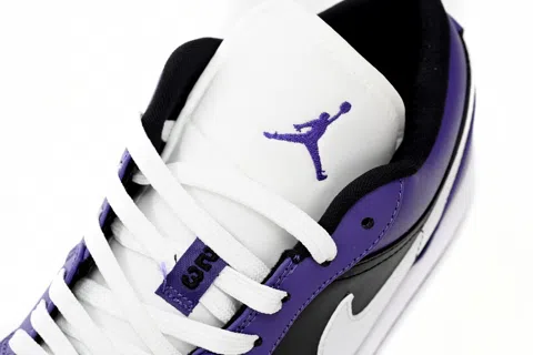 Air Jordan 1 Low Black/Purple – photo 7
