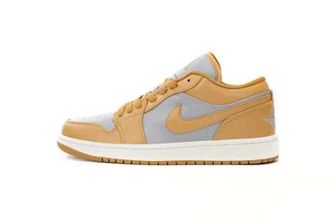 Travis Scott x Air Jordan 1 Low Grey/Yellow