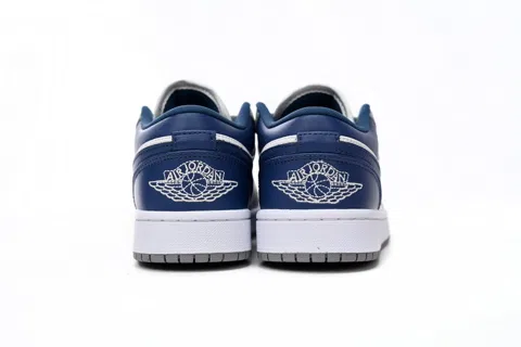 Air Jordan 1 Low Grey/Blue – photo 3