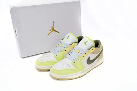 Air Jordan 1 Low Green/White – photo 8