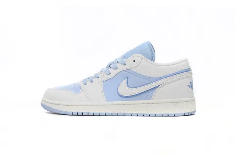 Air Jordan 1 Low Light Blue/White