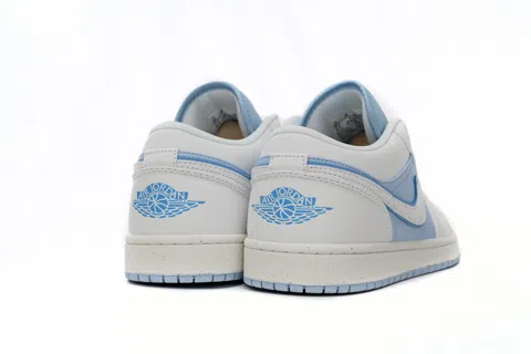 Air Jordan 1 Low Light Blue/White – photo 5