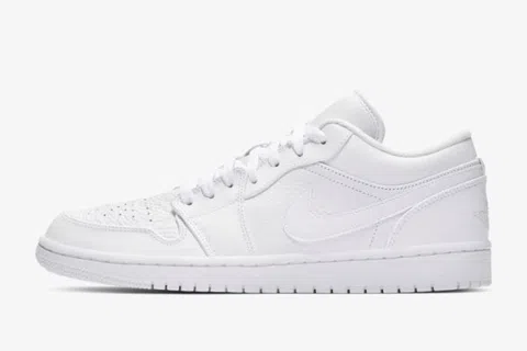 Air Jordan 1 Low Triple White