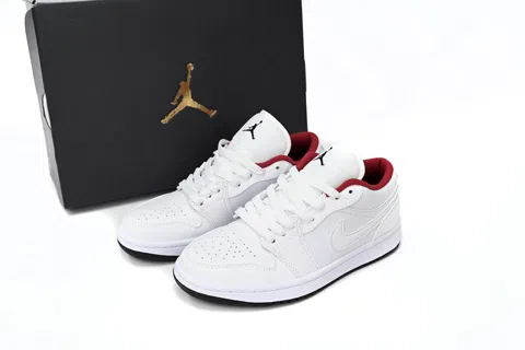 Air Jordan 1 Low White/Red – photo 9