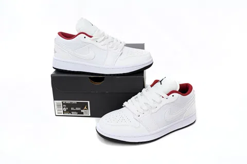 Air Jordan 1 Low White/Red – photo 8
