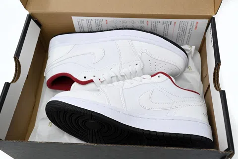 Air Jordan 1 Low White/Red – photo 10