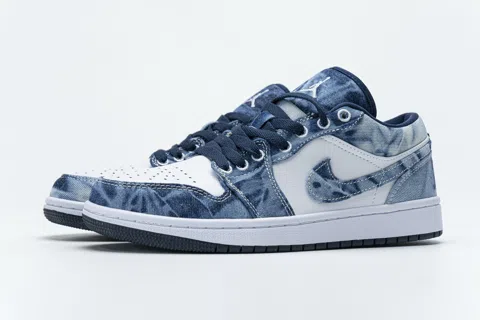 Air Jordan 1 Low Washed Canvas – photo 4