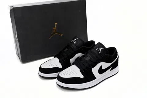 Air Jordan 1 Low Black/White/Grey – photo 8