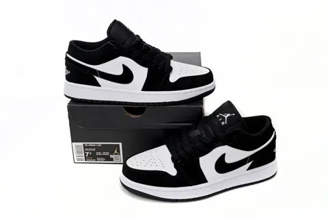 Air Jordan 1 Low Black/White/Grey – photo 9