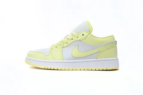Air Jordan 1 Low Yellow/White