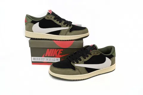 Travis Scott x Air Jordan 1 Low Green – photo 8