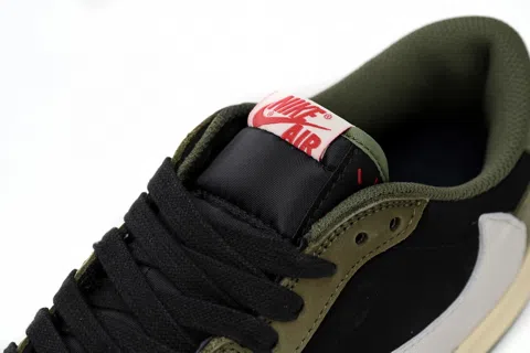 Travis Scott x Air Jordan 1 Low Green – photo 5