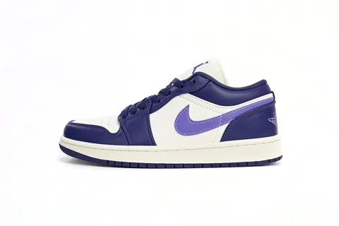 Travis Scott x Air Jordan 1 Low White/Purple