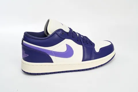 Travis Scott x Air Jordan 1 Low White/Purple – photo 3