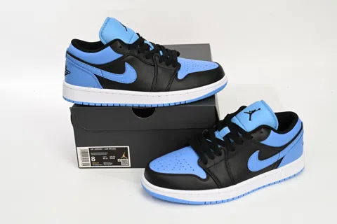 Travis Scott x Air Jordan 1 Low Black/Blue – photo 10