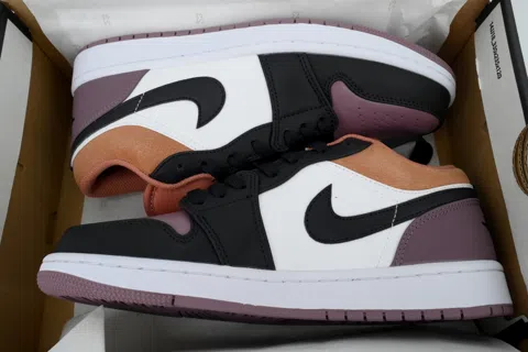 Air Jordan 1 Low White/Brown/Purple – photo 8