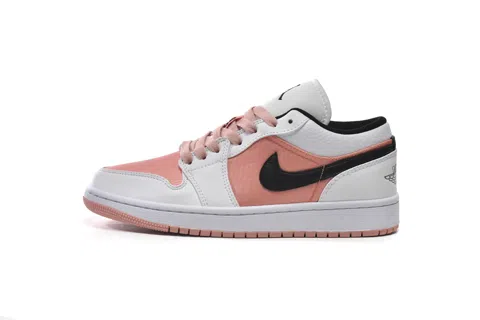Air Jordan 1 Low White/Pink/Black