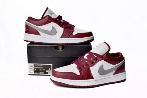 Air Jordan 1 Low Bordeaux – photo 8