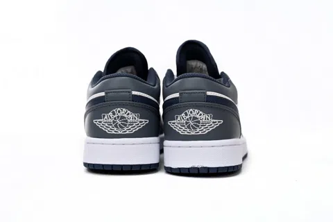 Air Jordan 1 Low White/Grey/Blue – photo 4