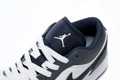 Air Jordan 1 Low White/Grey/Blue – photo 6