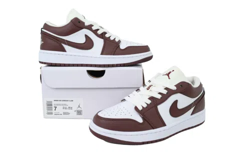 Air Jordan 1 Low White/Brown – photo 6
