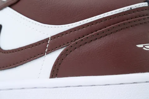 Air Jordan 1 Low White/Brown – photo 5