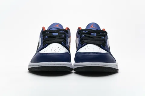 Air Jordan 1 Low White/Blue/Yellow – photo 5