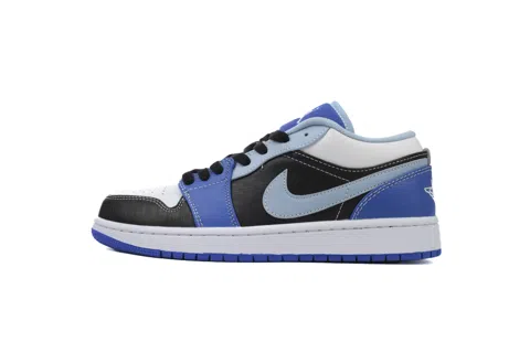 Air Jordan 1 Low White/Blue/Black