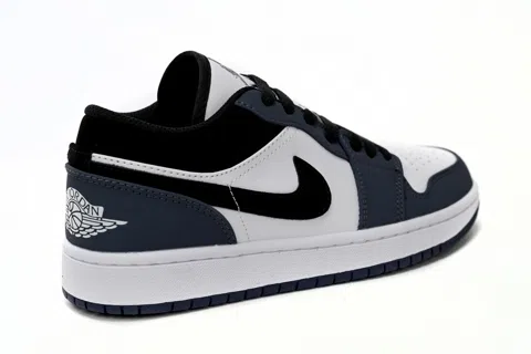 Air Jordan 1 Low White/Blue/Black – photo 6