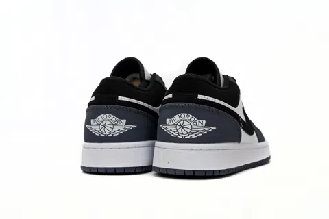 Air Jordan 1 Low White/Blue/Black – photo 4