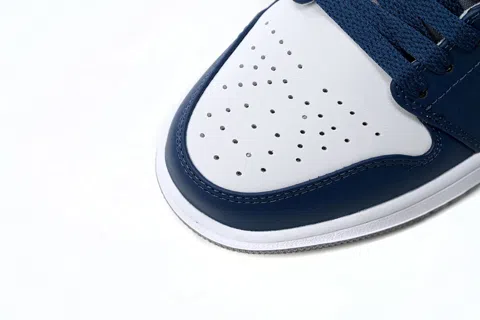 Air Jordan 1 Low White/Blue/Grey – photo 5