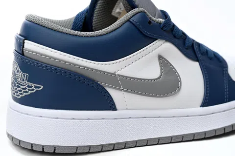 Air Jordan 1 Low White/Blue/Grey – photo 8