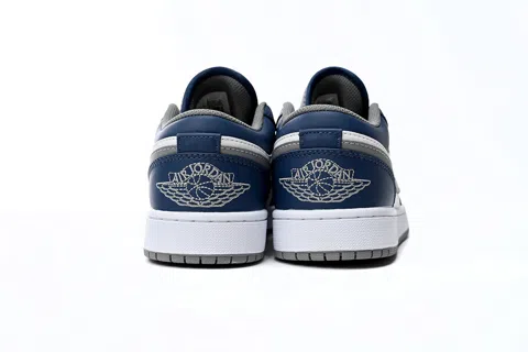 Air Jordan 1 Low White/Blue/Grey – photo 3