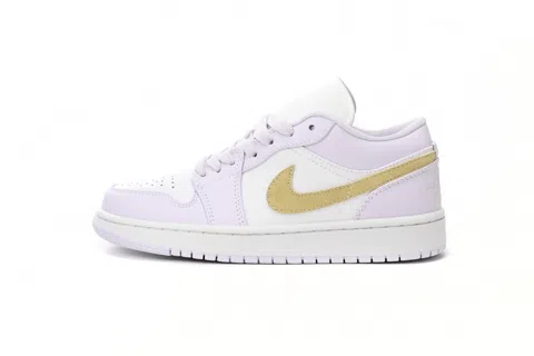 Air Jordan 1 Low White/Purple
