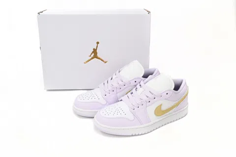 Air Jordan 1 Low White/Purple – photo 10